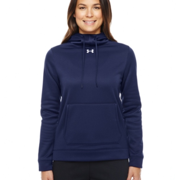 under armour hoodie navy blue